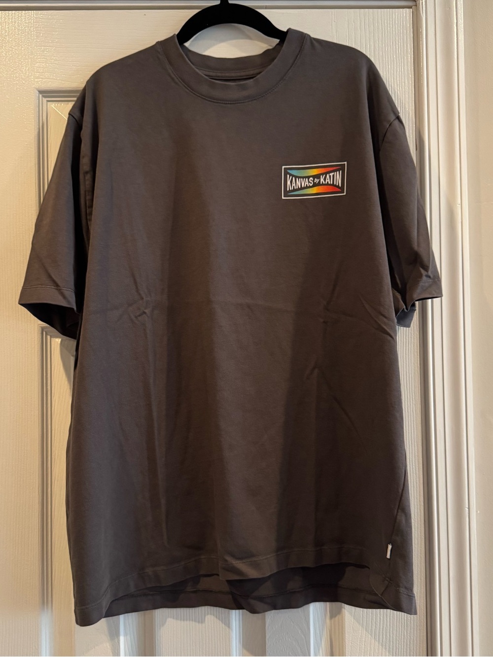 Katin Short-Sleeve Crewneck T-Shirt in Charcoal Gray